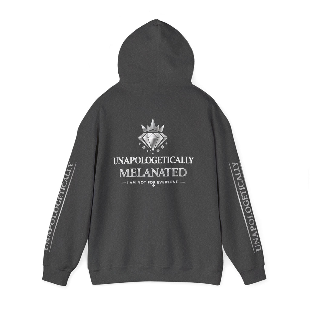 Unapologetically Melanated Diamond Crown Hoodie