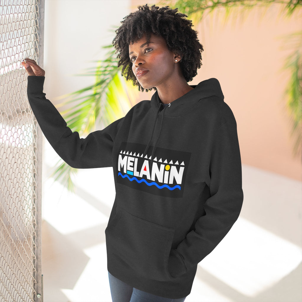 Melanin Text Unisex Graphic Hoodie