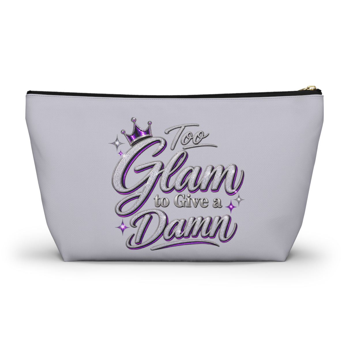 Too Glam to Give a Damn Accessory Pouch | Makeup Bag