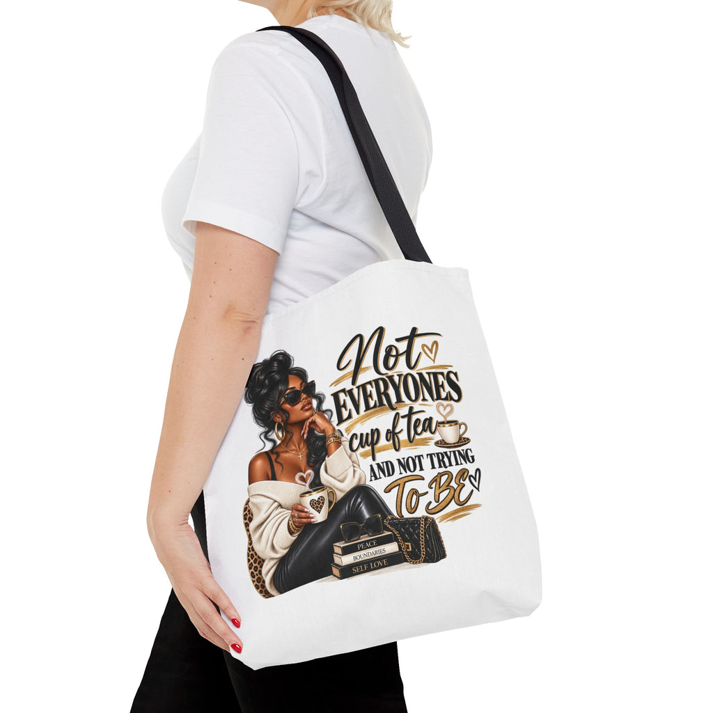 Not Everyone's Cup of Tea tote bag