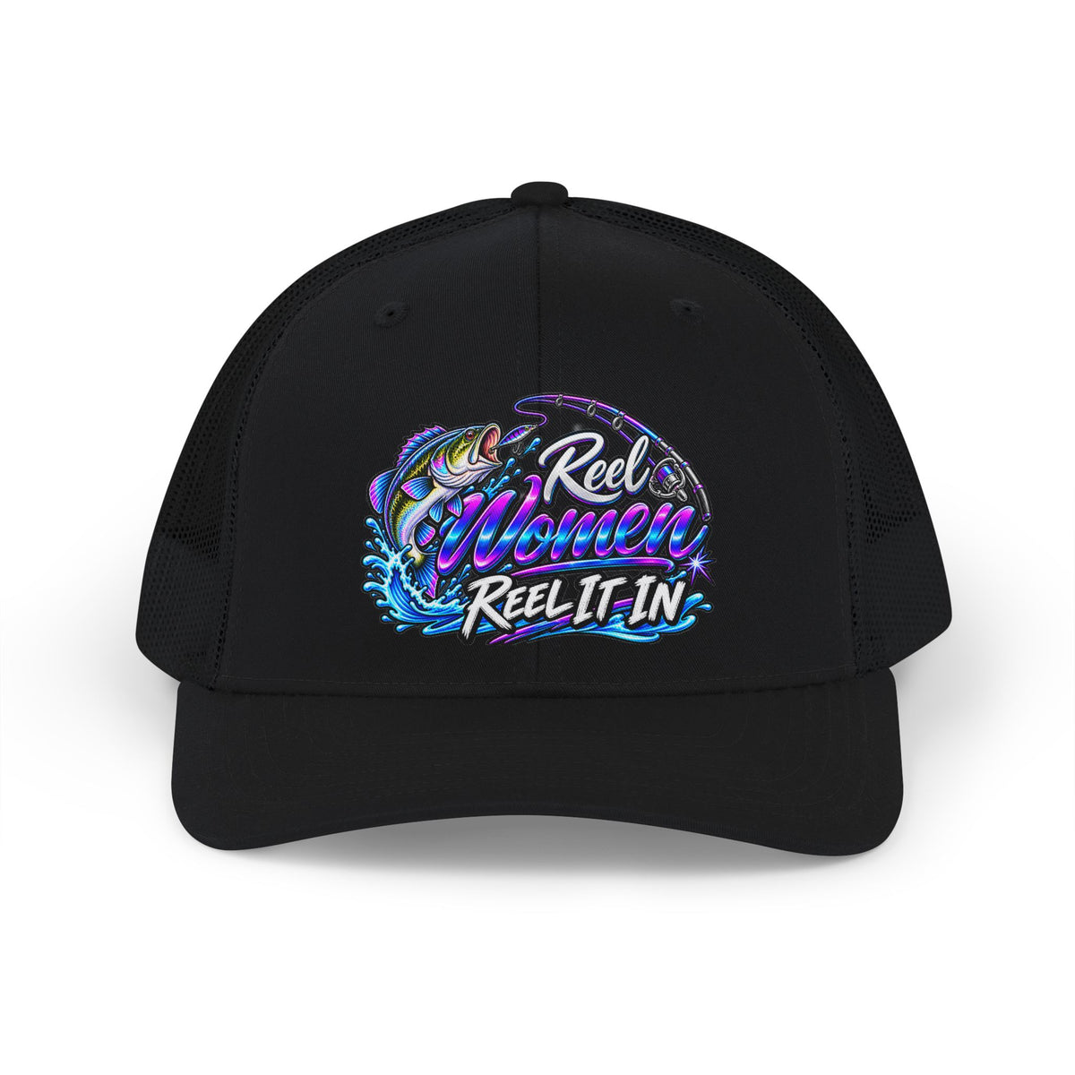 Reel Women Reel It In Snapback Trucker Cap