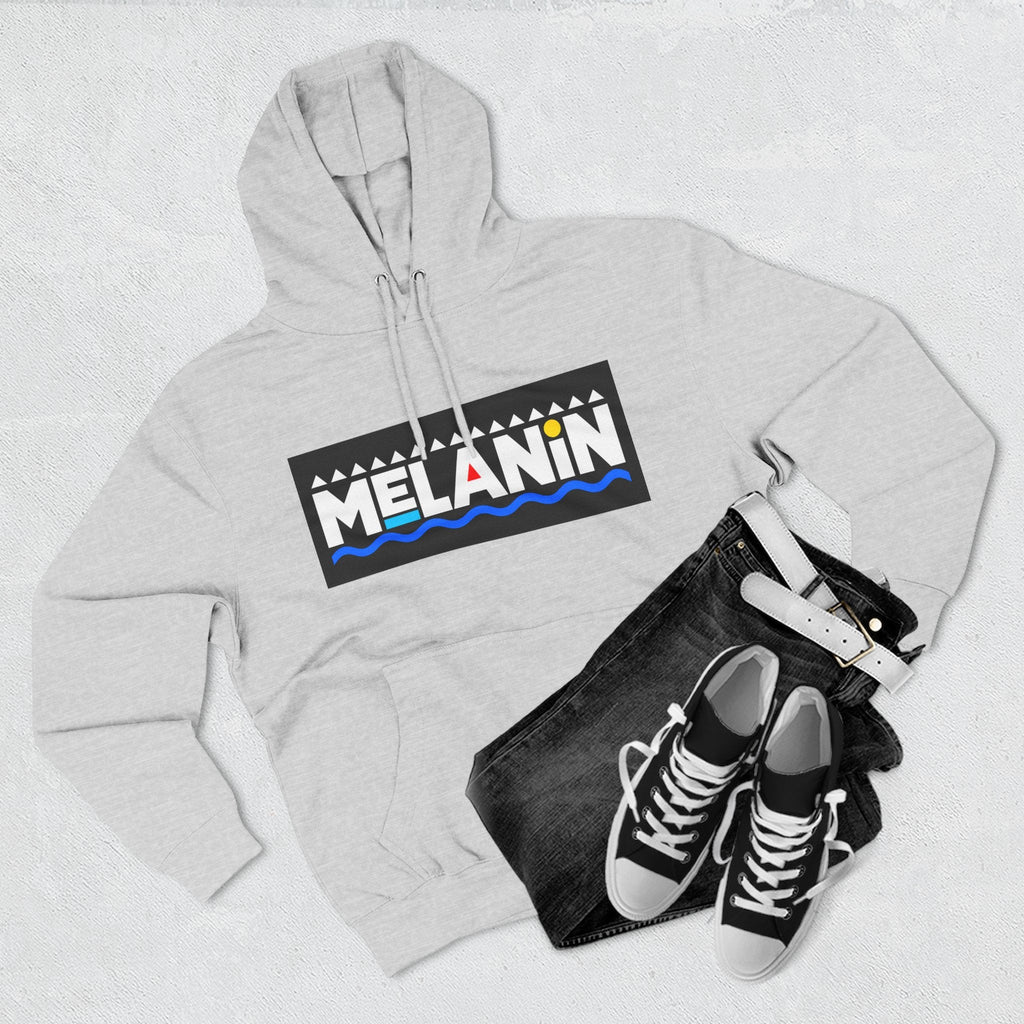 Melanin Text Unisex Graphic Hoodie