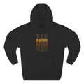 Bold Beautiful Brilliant Black Hoodie | Typography Pride Pullover