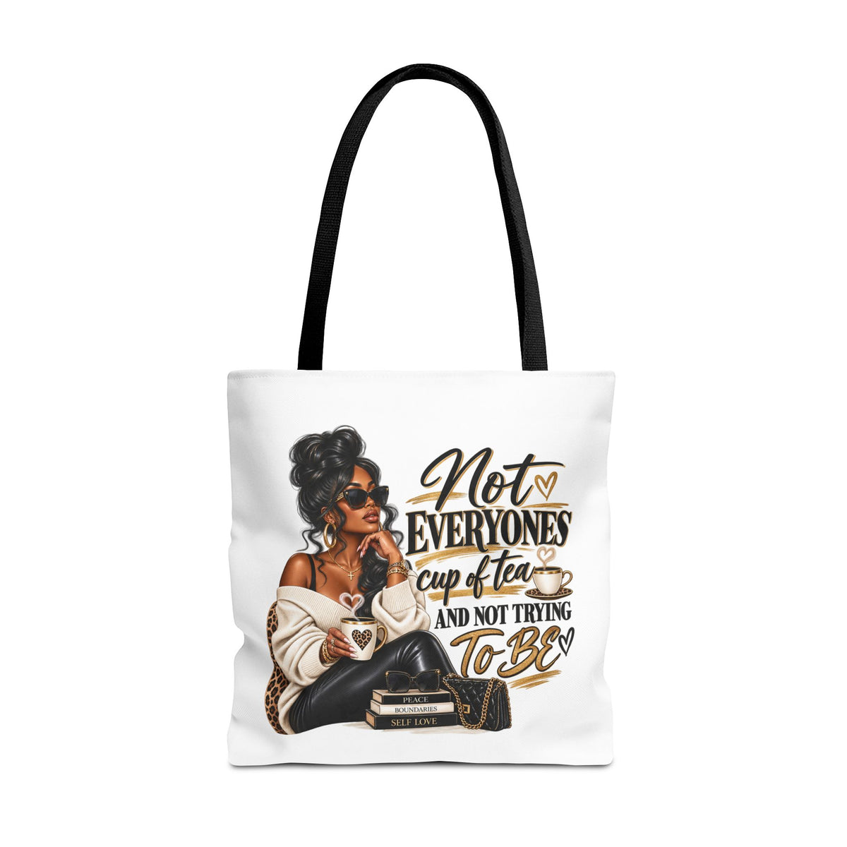 Not Everyone's Cup of Tea tote bag