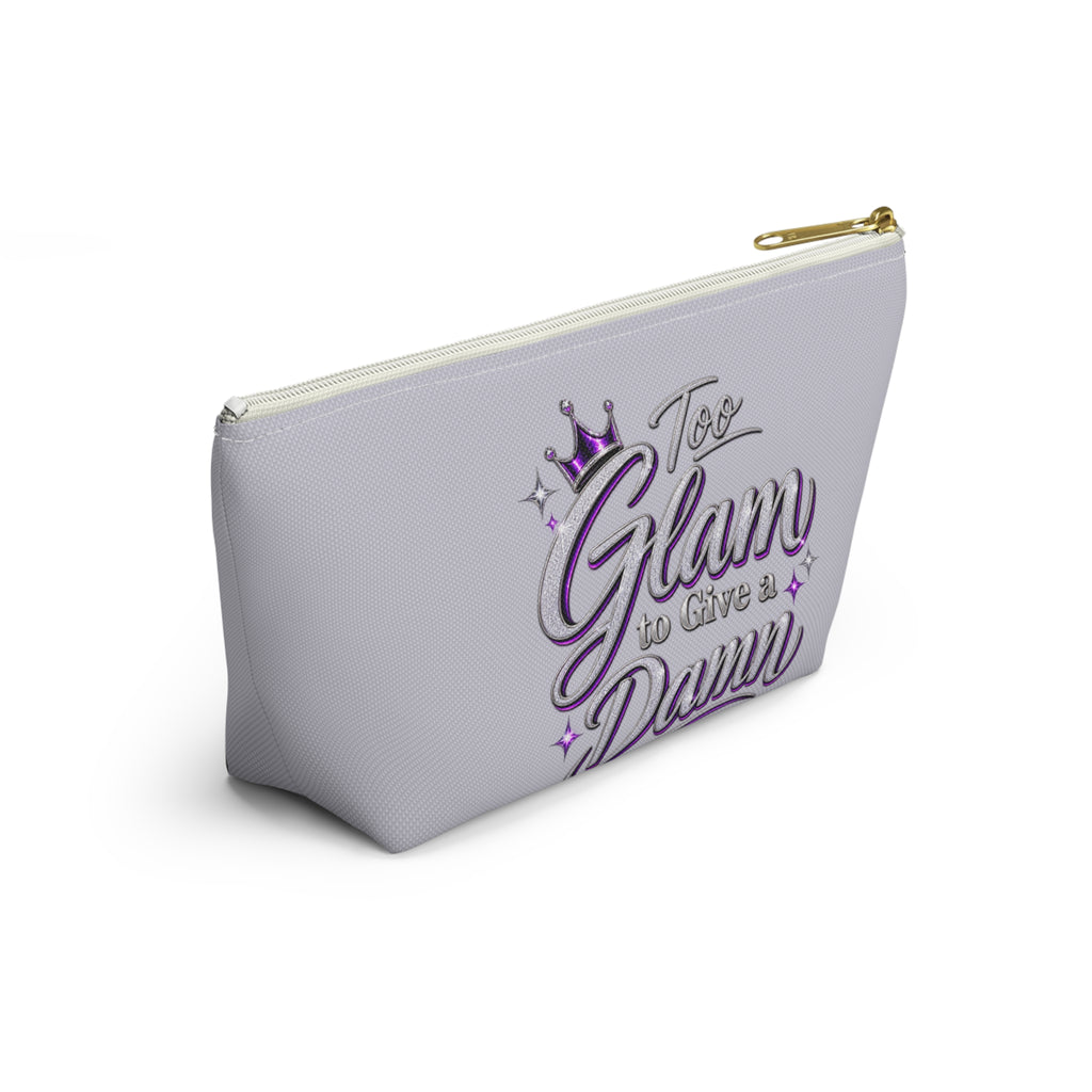 Too Glam to Give a Damn Accessory Pouch | Makeup Bag
