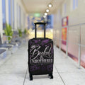 Booked & Unbothered Luggage Cover - Travel Suitcase Protector