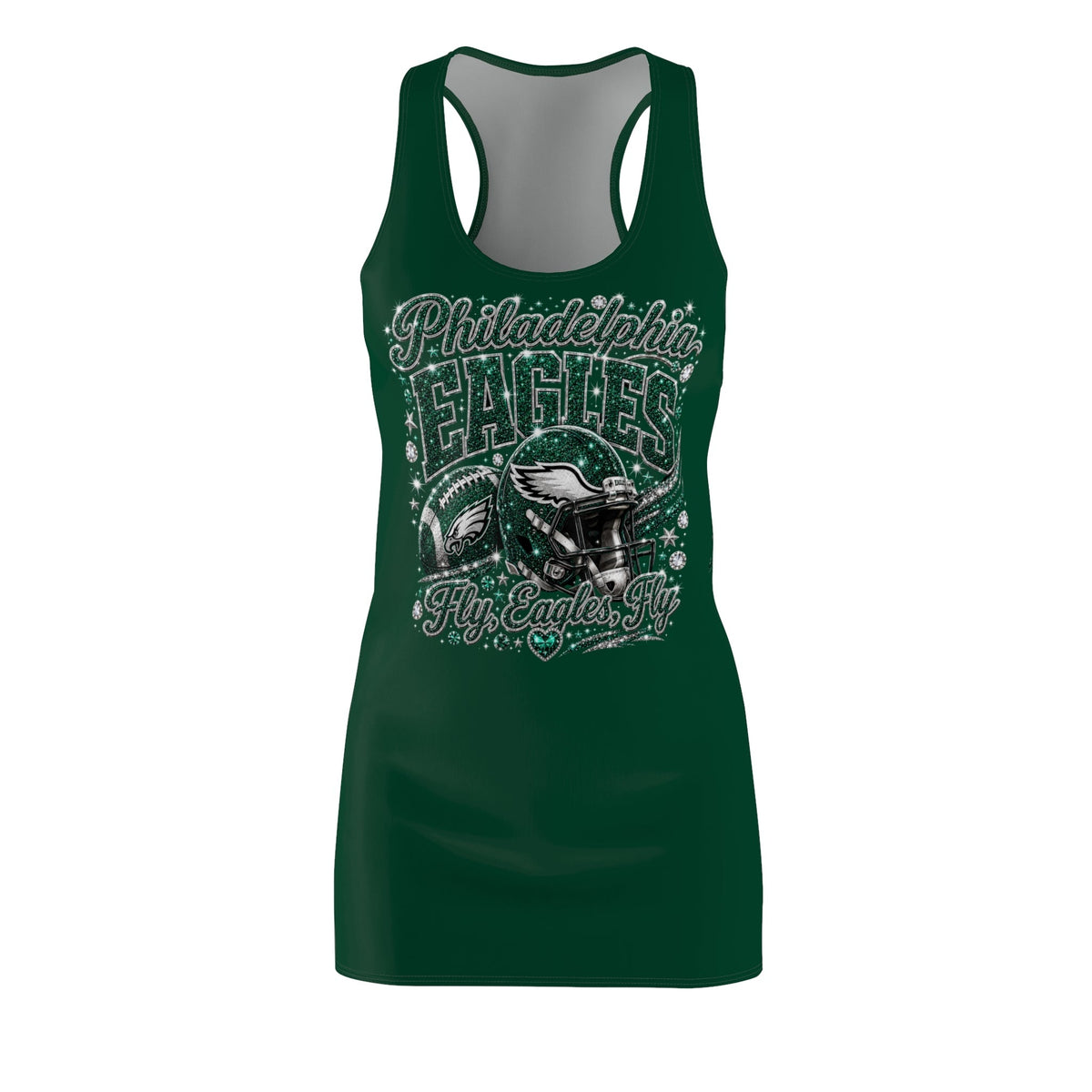 Philadelphia Eagles Fan Girl Racerback Dress