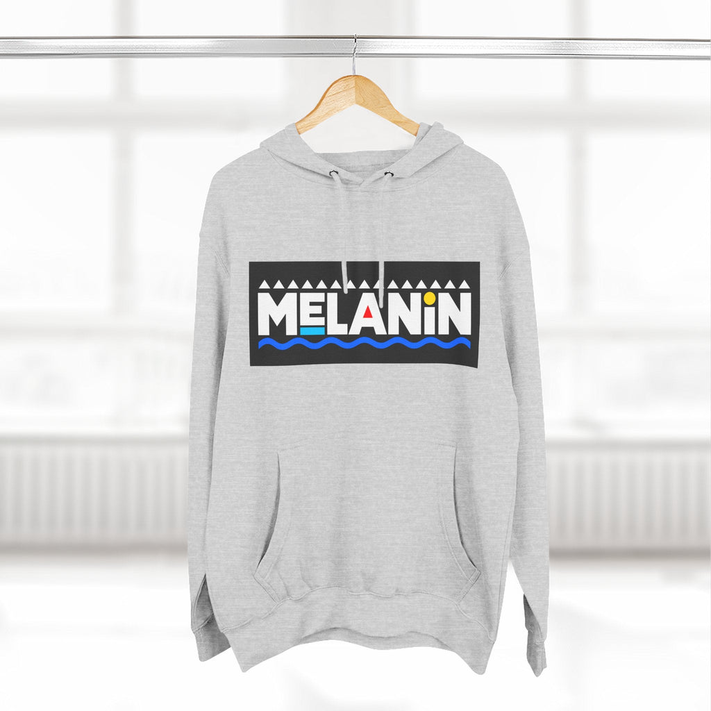 Melanin Text Unisex Graphic Hoodie