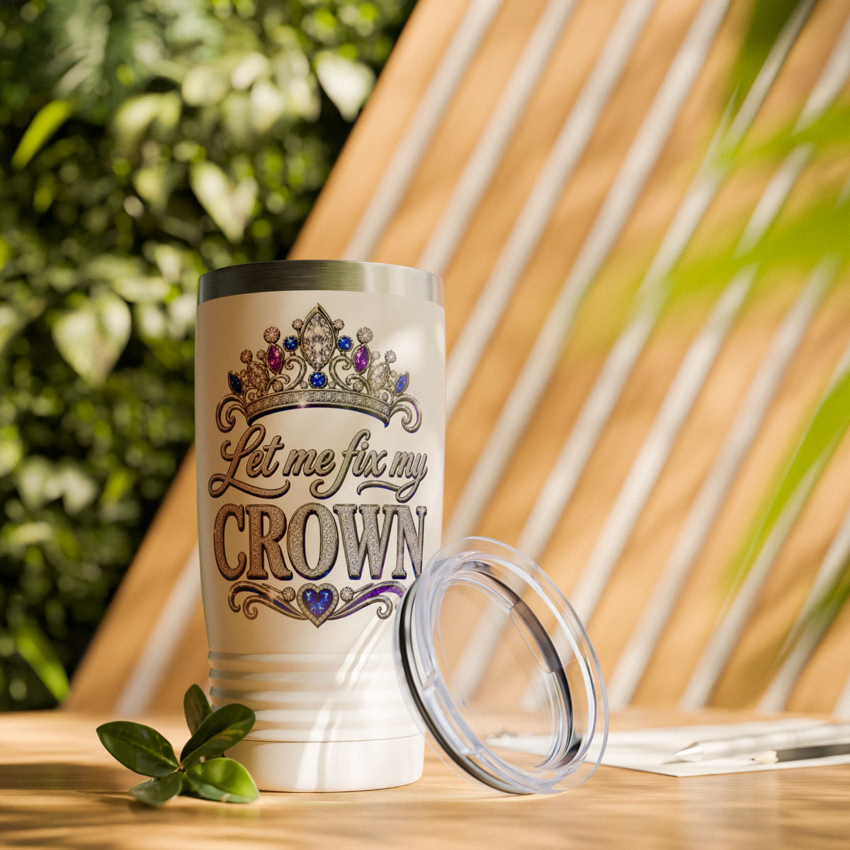 Let Me Fix My Crown Tumbler | 20oz Stainless Travel Cup