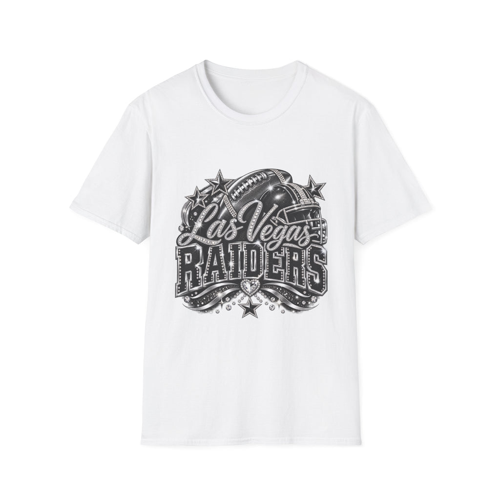 Las Vegas Raiders  Fan Girl Football T-Shirt