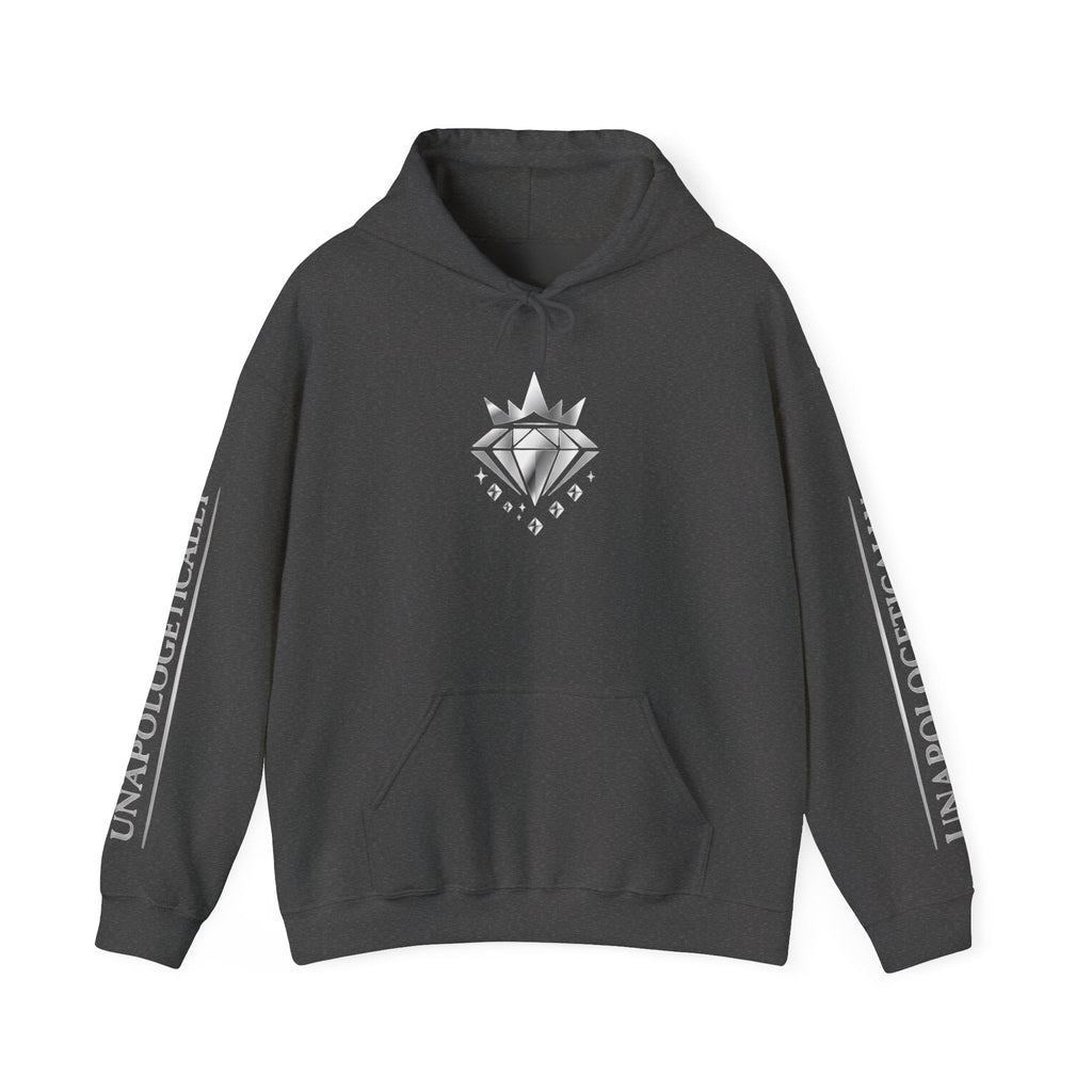 Unapologetically Melanated Diamond Crown Hoodie