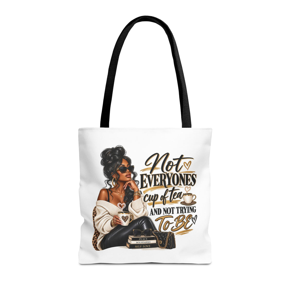 Not Everyone's Cup of Tea tote bag