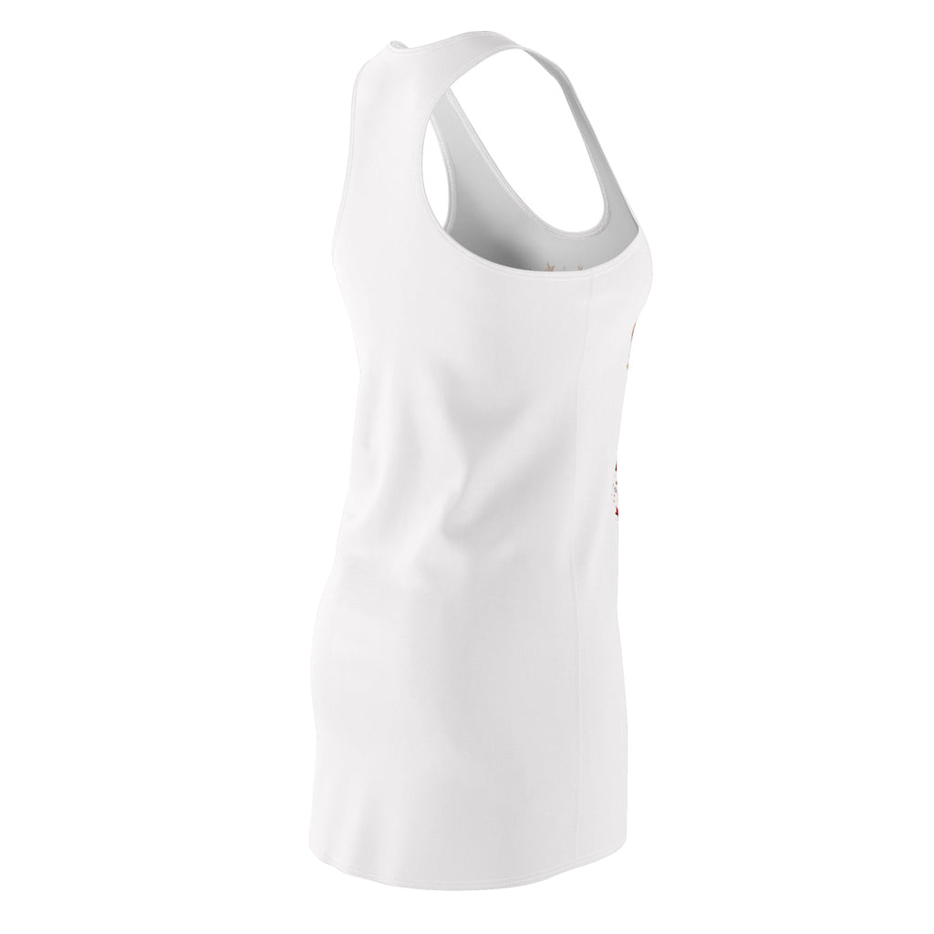 Kansas City Chiefs Glitter Logo Racerback Dress | Football Team Dress