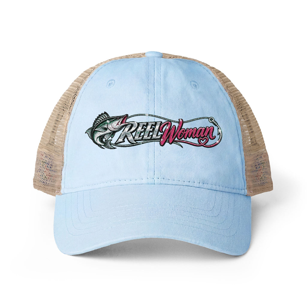 Reel Woman Embroidered Cap