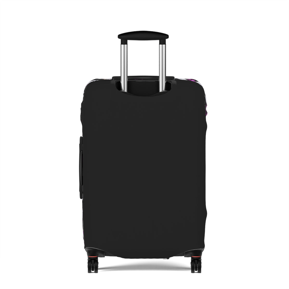 Purple Zebra Print Luggage Cover