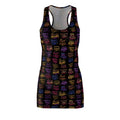 Melanin Affirmation Racerback Dress | Empowerment Typography
