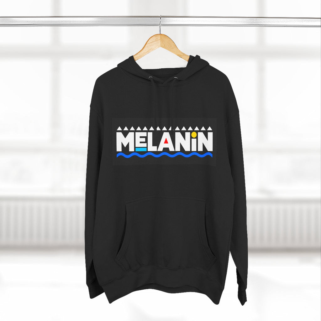 Melanin Text Unisex Graphic Hoodie