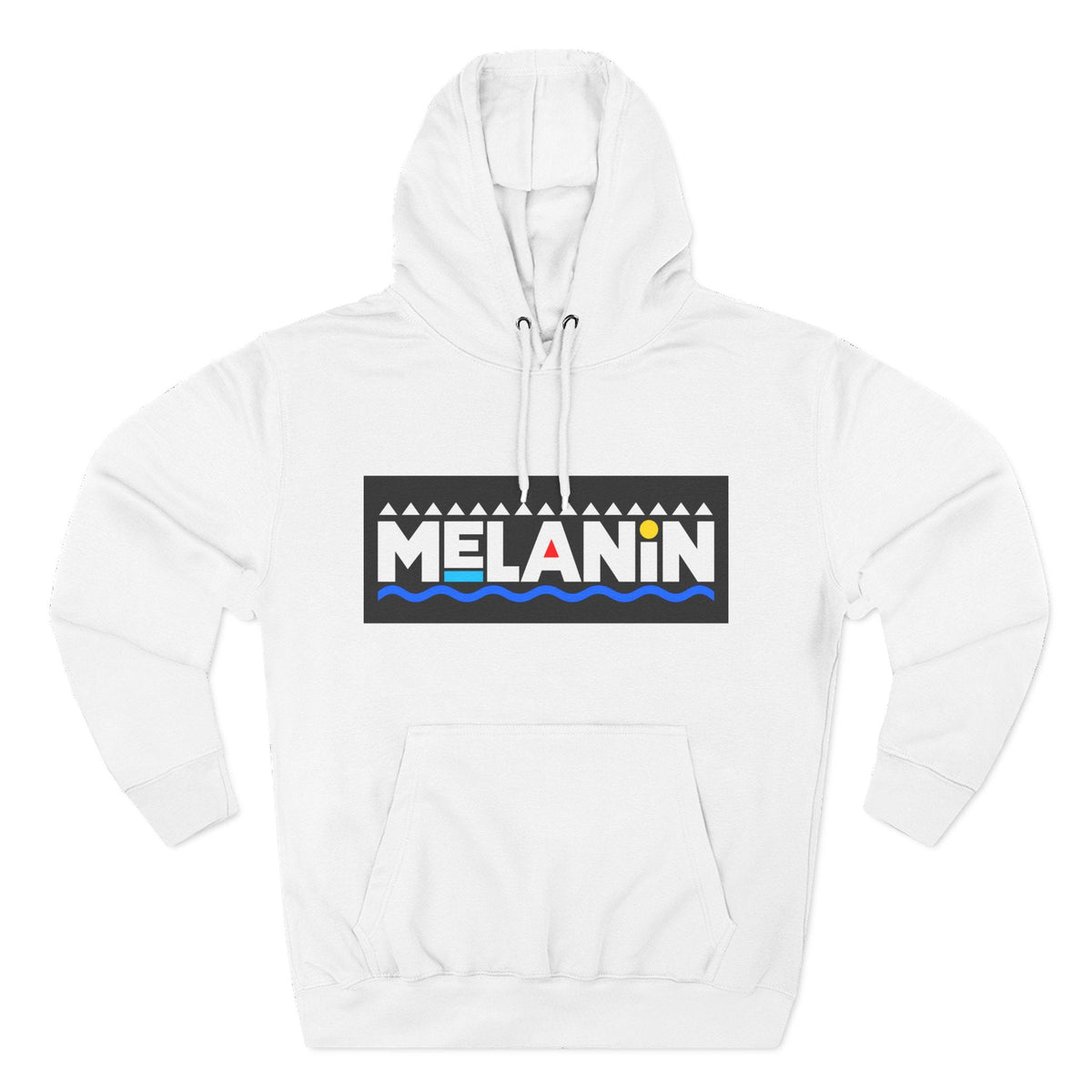 Melanin Text Unisex Graphic Hoodie