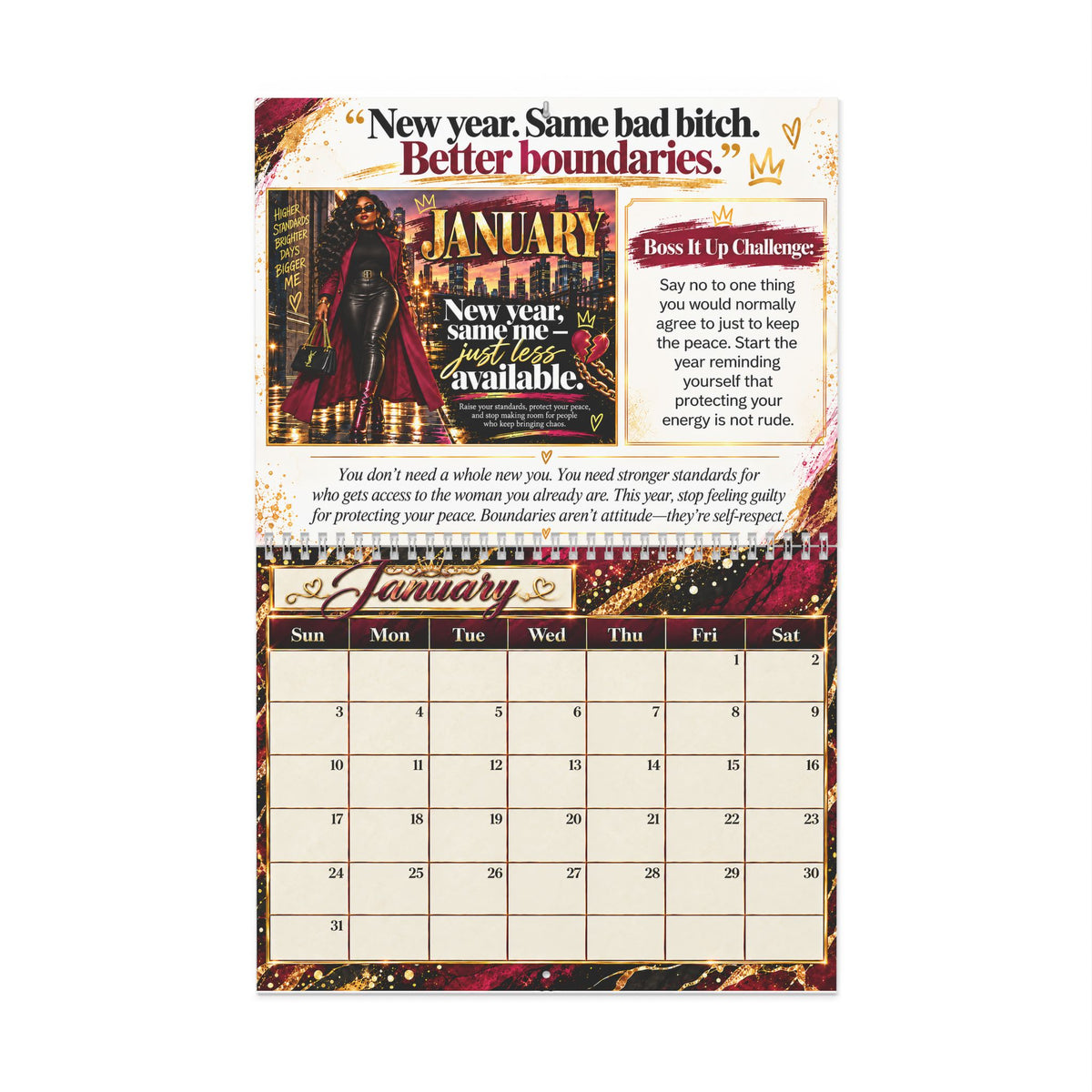 Because This Year It's All About Me Wall Calendar |  2027
