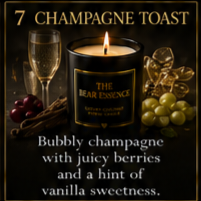 Champagne Toast - 8oz Luxury Coconut Hybrid Candle