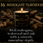 Mahogany Teakwood - 8oz Luxury Coconut Hybrid Candle