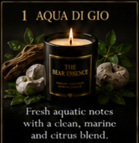 Aqua Di Gio - 8oz Luxury Coconut Hybrid Candle
