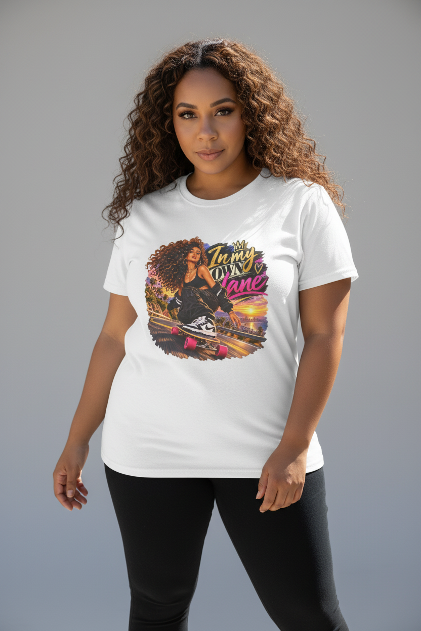 Skater Girl In My Own Lane Tee | Women's Softstyle