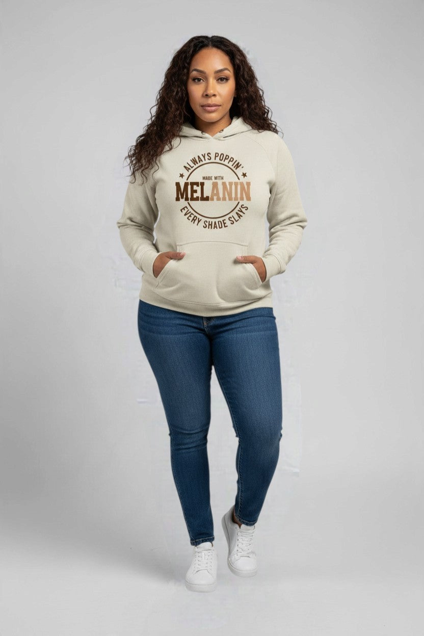 Unisex pullover graphic hoodie with comfortable cotton blend and bold statement artwork