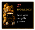 Sugar Lemon - 8oz Luxury Coconut Hybrid Candle