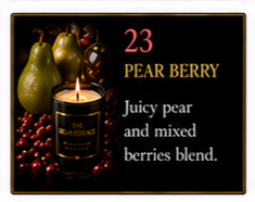 Pear Berry - 8oz Luxury Coconut Hybrid Candle