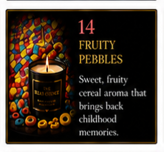 Fruity Pebbles - 8oz Luxury Coconut Hybrid Candle
