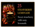 Strawberry Lemonade - 8oz Luxury Coconut Hybrid Candle
