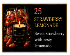 Strawberry Lemonade - 8oz Luxury Coconut Hybrid Candle