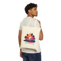 San Diego Sunset Palm Tote — Canvas Beach Bag