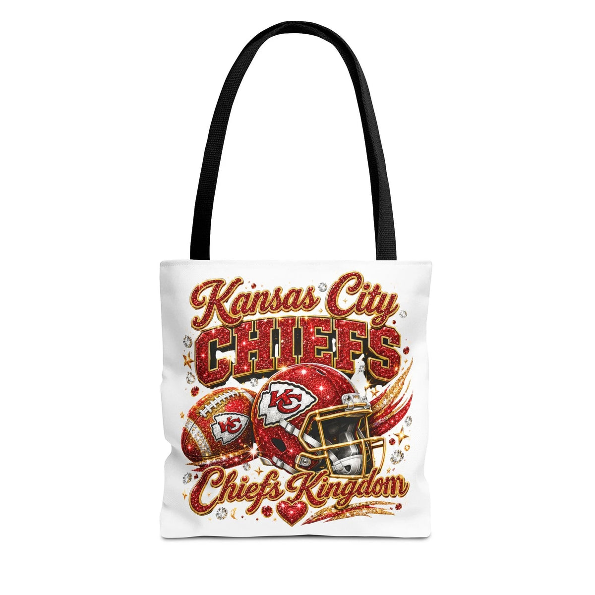 Kansas City Chiefs Fan Girl Tote Bag | NFL Football Fan Tote