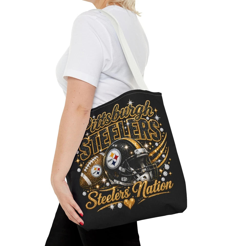 Steelers Fan Girl Tote Bag