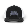 Throw it in the Bag Dallas Cowboys trucker cap with black front panel, white mesh back, and embroidered team logo.